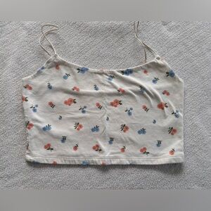 Aeropostale Seriously Soft Bungee Cami Floral Size Medium